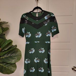 Maje midi dress